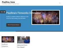 Tablet Screenshot of paullinaiowa.com